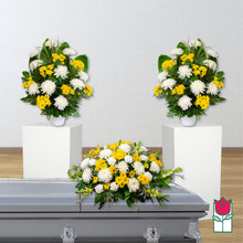 Load image into Gallery viewer, Yellow & White Floral Package (Set A)