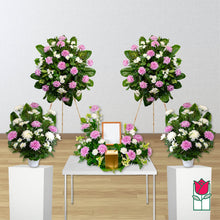 Load image into Gallery viewer, Lavender & White Urn Spray