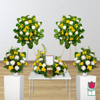 Funeral Flower Packages - Honolulu Hawaii Funeral Delivery Aloha Sympathy Flowers