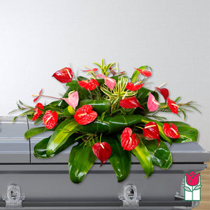 Tropical Casket Spray