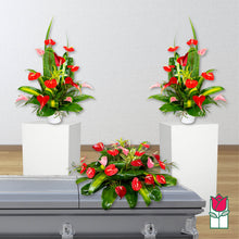 Load image into Gallery viewer, Tropical Casket Spray
