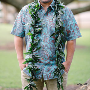 Double Ti Leaf Maile-Style Lei